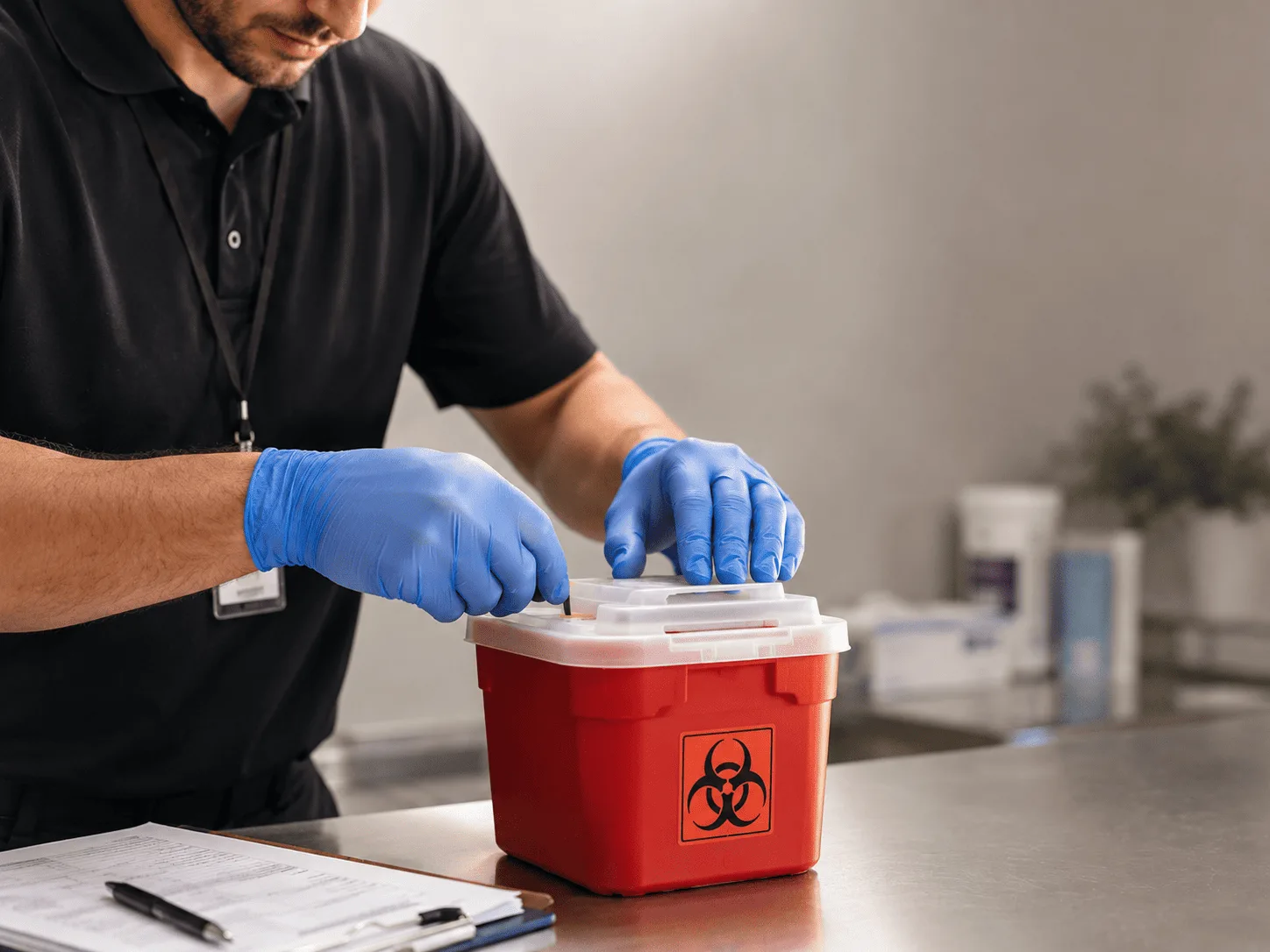 Why choose Sharps Waste Disposal in Hankamer, TX